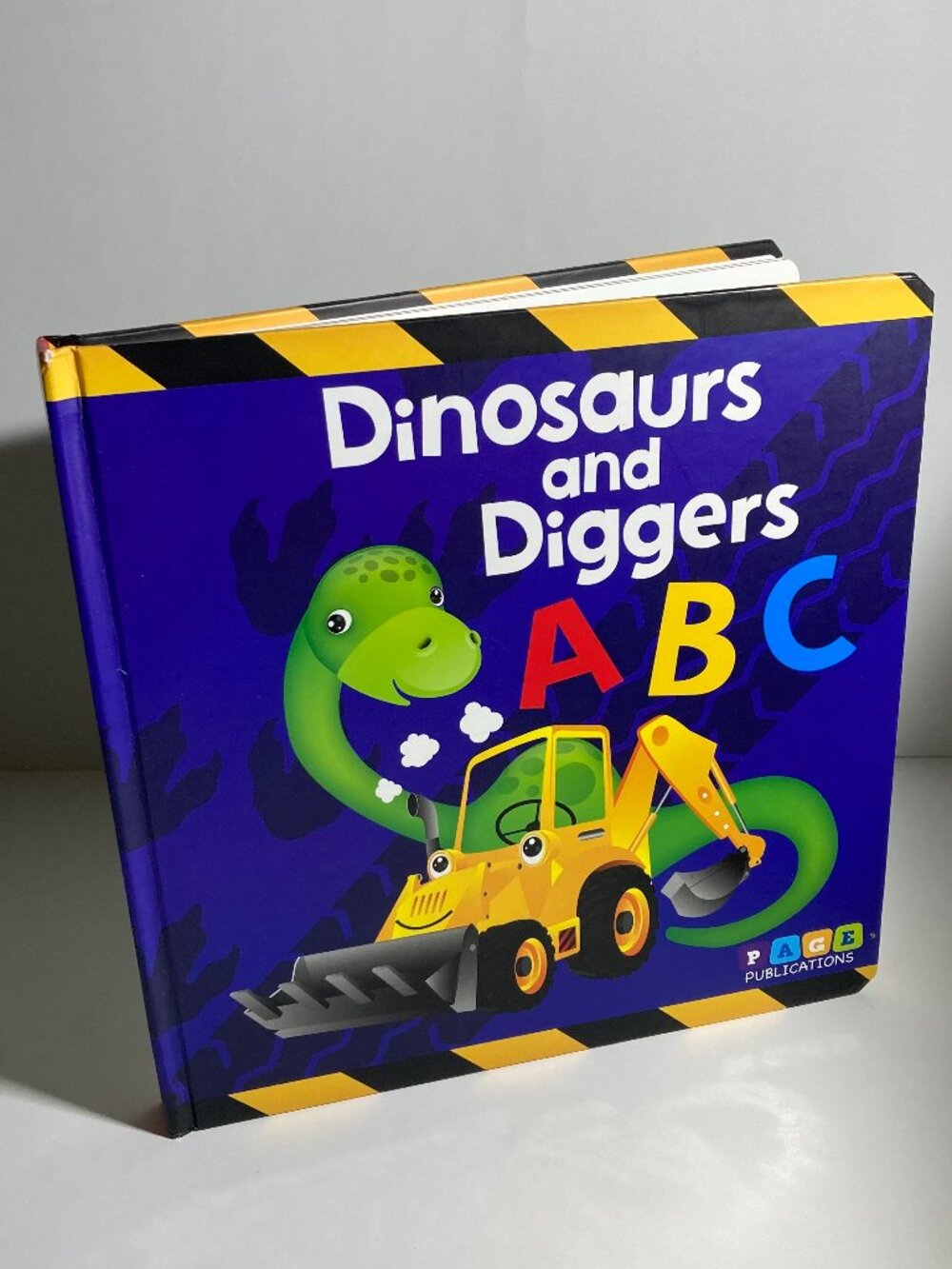 Dinosaurs and Diggers ABC Board Book